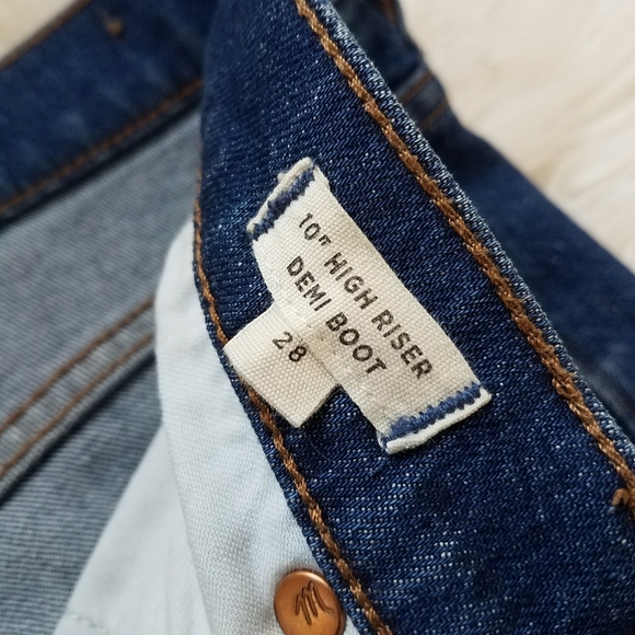 Madewell 10" High Riser Demi Boot Jeans - Picture 7 of 11